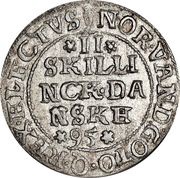 2 Skilling - Christian IV Rex Electus reverse image
