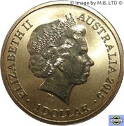 1 Dollar - Elizabeth II 4th Portrait - Alphabet Collection - Letter C obverse image