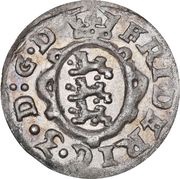 2 Skilling Dansk - Frederik III Shield type IIb obverse image