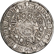 ½ Speciedaler - Christian IV Bust type I, Denmark, 1624-1634 reverse image