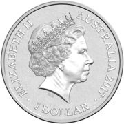 1 Dollar - Elizabeth II 4th Portrait - Alphabet Collection - Letter I - Silver Proof obverse image