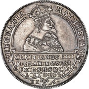 1 Speciedaler - Christian IV Bust type IIa obverse image