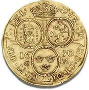 1 Ducat - Frederik III reverse image