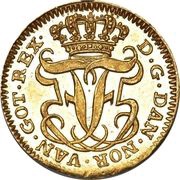 1 Ducat - Frederik V obverse image