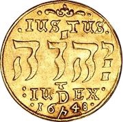 2 Ducats - Christian IV Hebræermønt reverse image