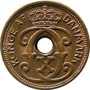 1 Øre - Christian X obverse image