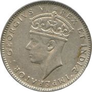 50 Cents - George VI obverse image