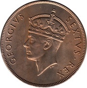 1 Shilling - George VI obverse image