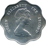 5 Cents - Elizabeth II 2nd portrait obverse image