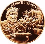 2 Dollars - Elizabeth II King Henry II, Eastern Caribbean States, 2004 reverse image