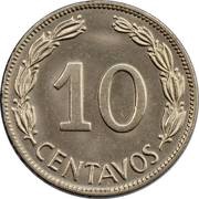 10 Centavos reverse image