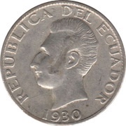 50 Centavos reverse image