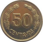 50 Centavos Set Issue reverse image