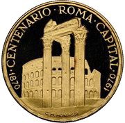 750 Pesetas Guineanas Rome reverse image