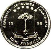 1000 Francos CFA Piz Palü obverse image