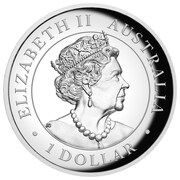 1 Dollar - Elizabeth II 6th Portrait - Koala - High Relief obverse image
