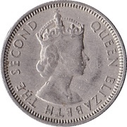 6 Pence - Elizabeth II 1st portrait obverse image