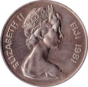 20 Cents - Elizabeth II 2nd portrait obverse image