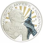 1 Dollar - Elizabeth II Chanson, Fiji, 2012 reverse image