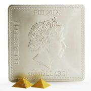 50 Dollars - Elizabeth II The Great Pyramids of Giza obverse image