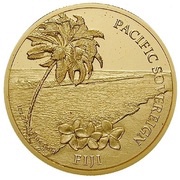 200 Dollars - Elizabeth II Pacific Sovereign, Fiji, 2011-2012 reverse image