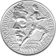 100 Markkaa Paavo Nurmi reverse image