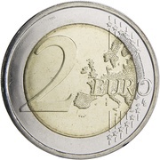 2 Euros Independence reverse image