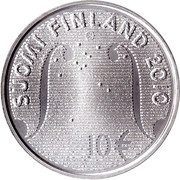 10 Euros Konsta Jylhä, Finland, 2010 reverse image