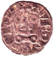 Denier Tournois - Louis X reverse image