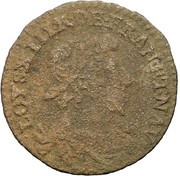 Double Tournois - Louis XIII Paris mint; 7th type obverse image