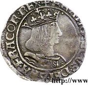 Teston du Dauphiné, 2e type, faux d'époque obverse image