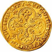 Agnel d'or - Charles IV reverse image