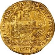 Gold Ecu with Chair - Edward III obverse image