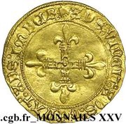 Écu d'Or - Charles VIII reverse image