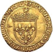 Gold Ecu with sun of Provence - Louis XII 3rd type obverse image