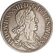 1 Écu - Louis XIII obverse image