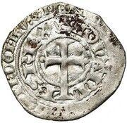 Gros blanc "à la queue" - John II obverse image