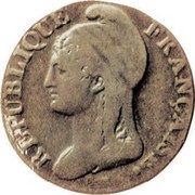 3 Centimes obverse image