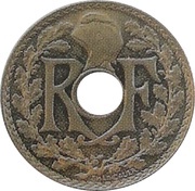 10 Centimes - Epreuve en maillechort obverse image