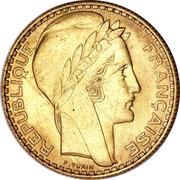 10 Francs pattern of Turin obverse image