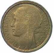 100 Francs Trial of Jean Baptiste Merlen obverse image