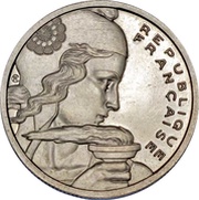 100 Francs Cochet, Pré-série 21mm obverse image