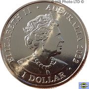 1 Dollar - Elizabeth II 6th Portrait - Year of the Tiger obverse image