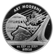 6,55957 Francs - Art Moderne type "Eglise de Ronchamp", France, 2000 reverse image