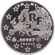6,55957 Francs Liberté obverse image