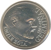 100 Francs Germinal, France, 1985 reverse image