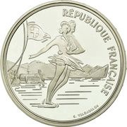 100 Francs Ice Skating obverse image
