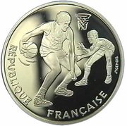 100 Francs Basketball obverse image