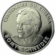 100 Francs Romy Schneider, France, 1995 reverse image