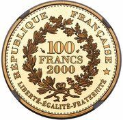 100 Francs Chaplain's Marianne Bust obverse image